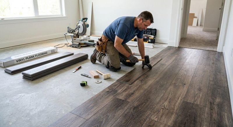 Linoleum Floor Installation in East Lyme, CT