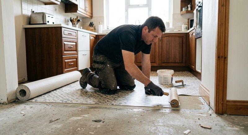 Linoleum Floor Installation in East Lyme, CT