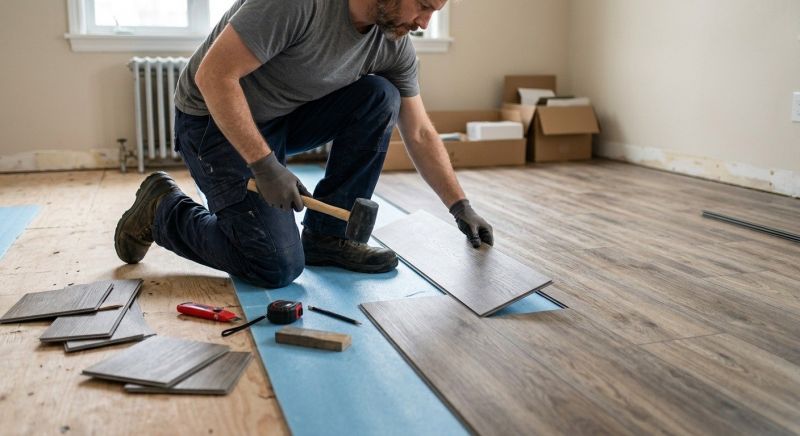 Linoleum Floor Installation in Norwich, CT