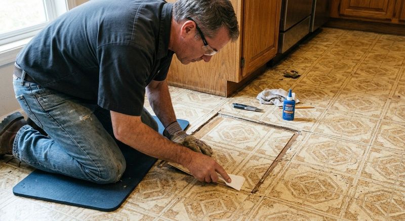 Linoleum Floor Installation in Niantic, CT