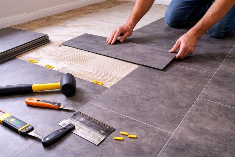 Luxury Vinyl Tile Installation in Colchester, CT