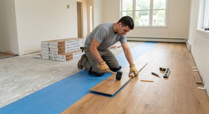 Lvt Flooring Installation in Ledyard, CT