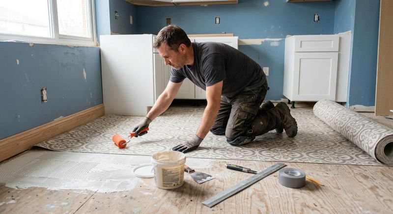 Sheet Flooring Installation in Coventry, RI