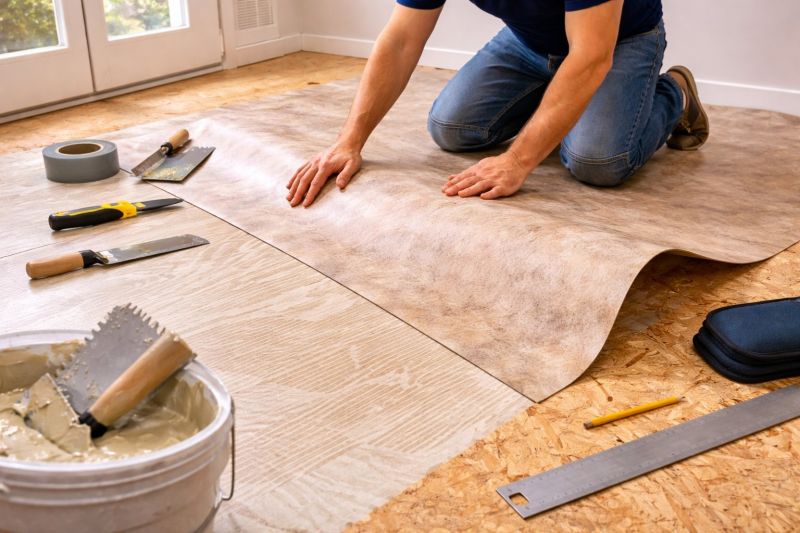 Sheet Flooring Installation in Norwich, CT