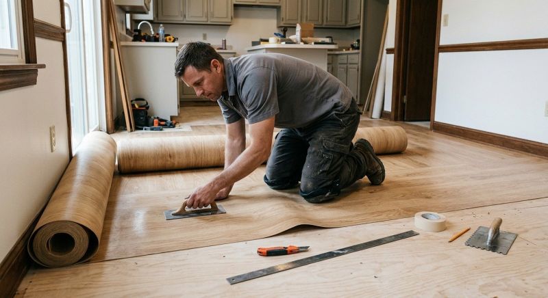 Sheet Flooring Installation in West Kingston, RI