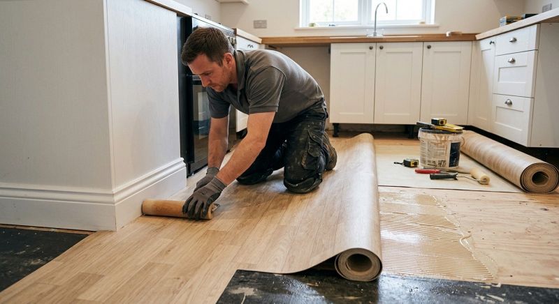 Sheet Linoleum Installation in Danielson, CT