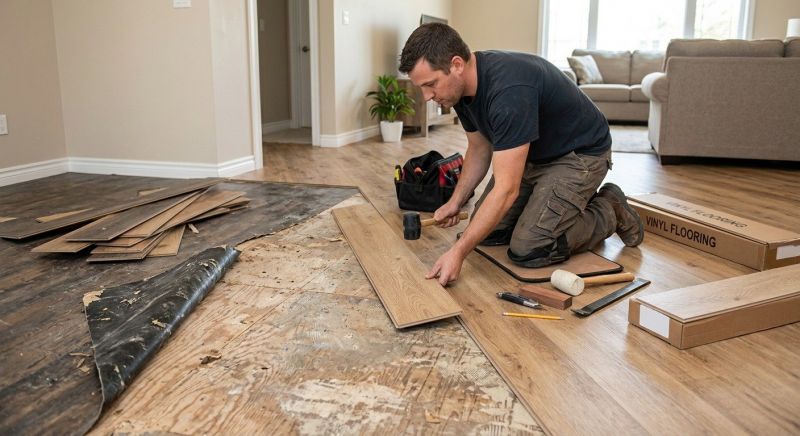 Vinyl Flooring Installation in Danielson, CT