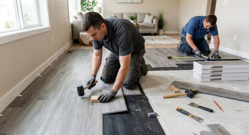 Vinyl Flooring Installation in East Hampton, CT
