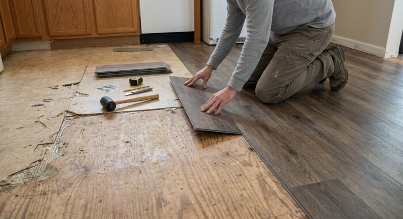 Vinyl Flooring Installation in East Lyme, CT