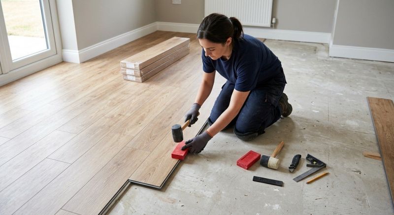 Vinyl Plank Floor Installation in Norwich, CT